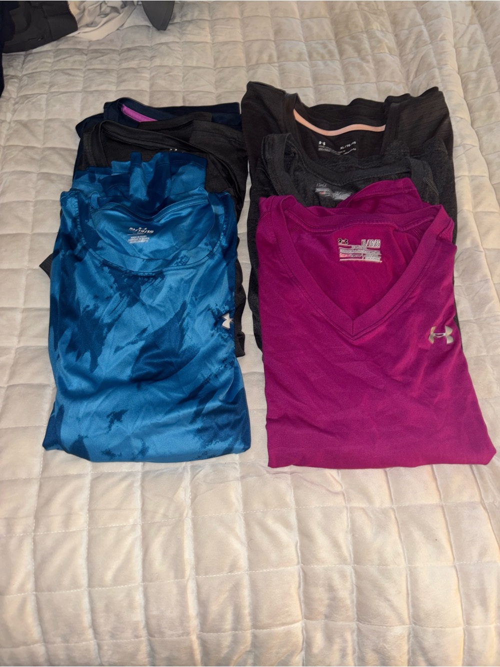 Under Armour Women’s Purple V-Neck Performance Top